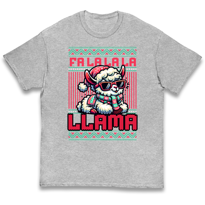 FA LA LA LA LLAMA kids t shirt