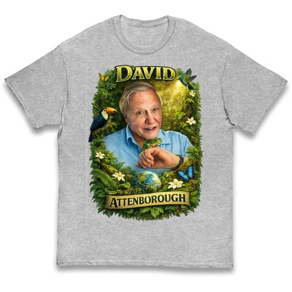David Attenborough Kids T Shirt