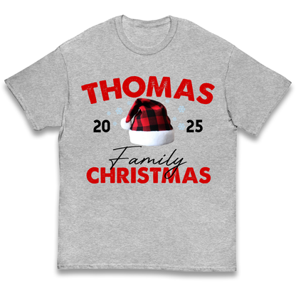 Thomas Family Christmas kids t shirt