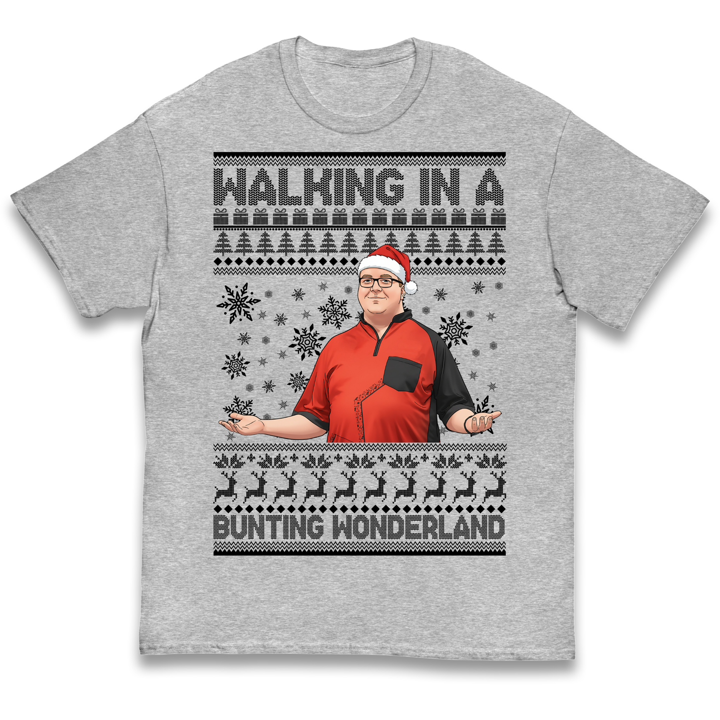 Bunting Wonderland Kids T Shirt