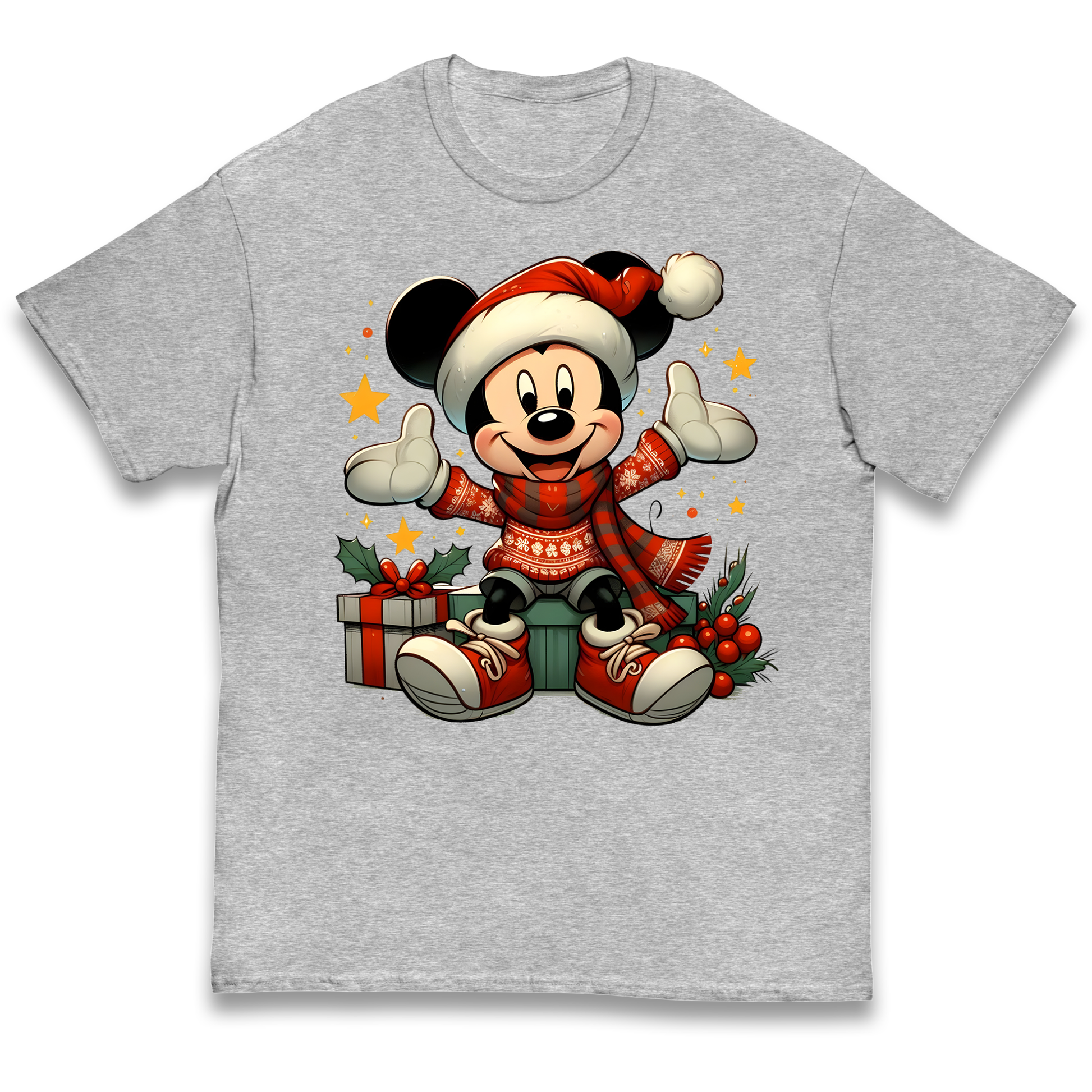 Micky Mouse Christmas kids t shirt