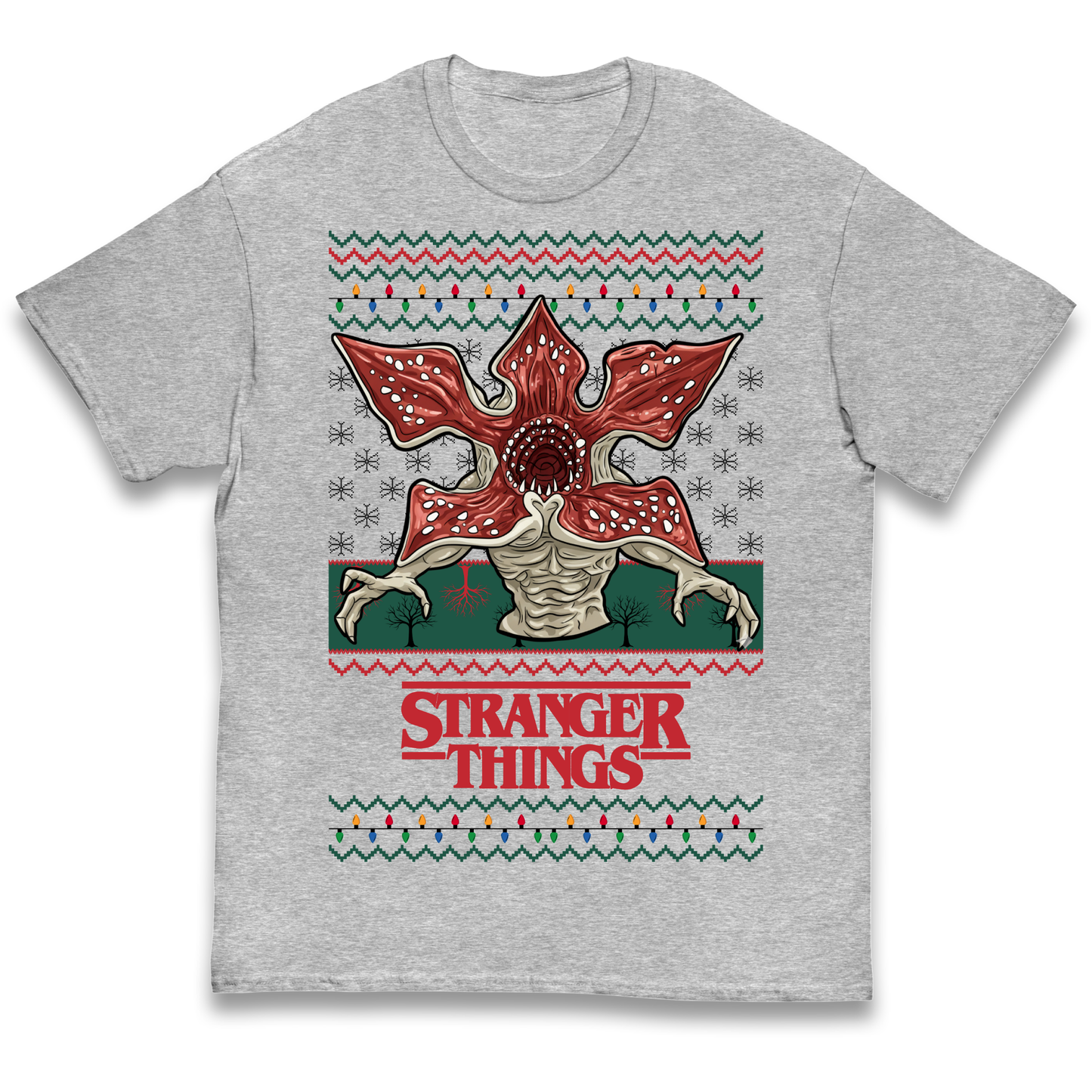 Demogorgon Christmas Kids T Shirt