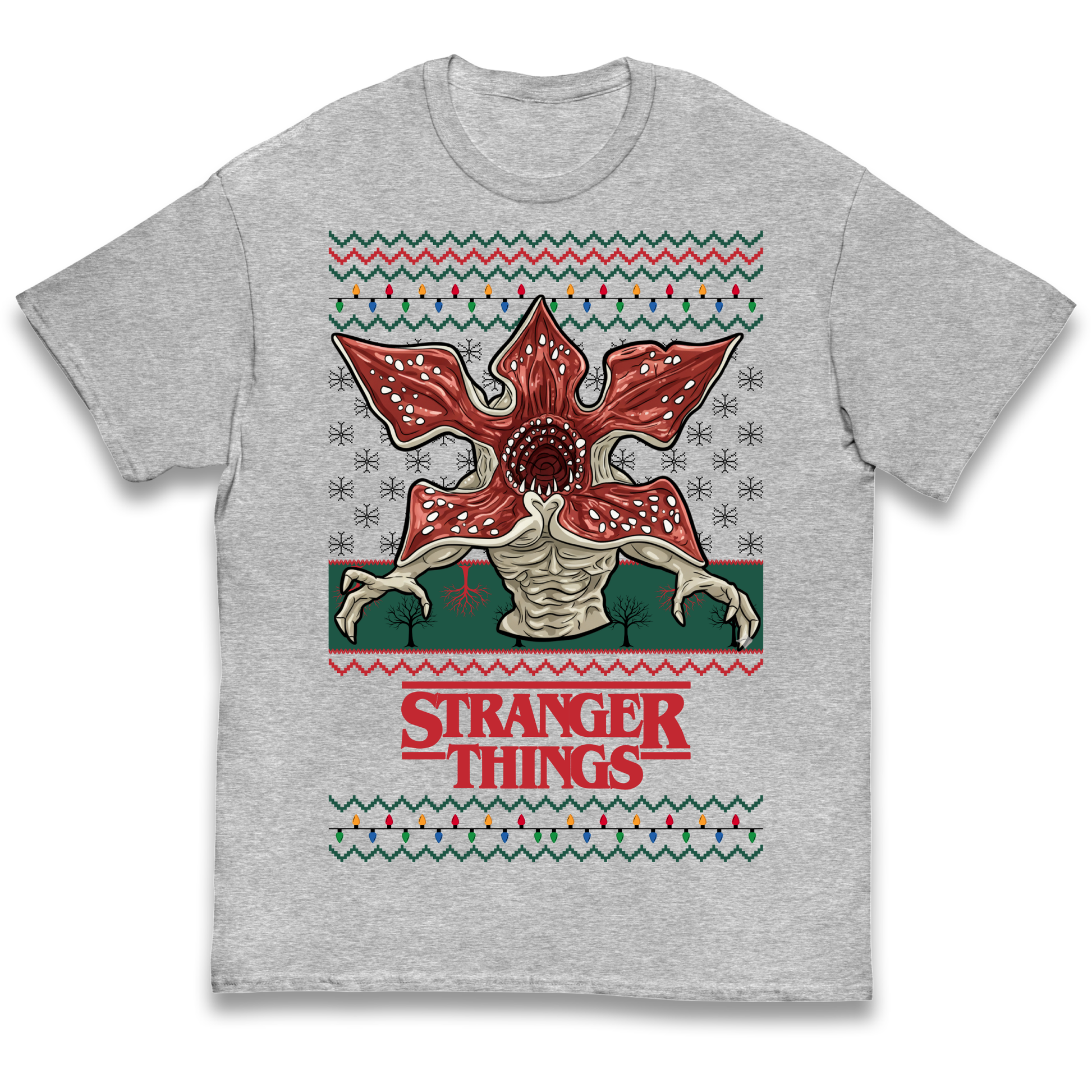 Demogorgon Christmas Kids T Shirt
