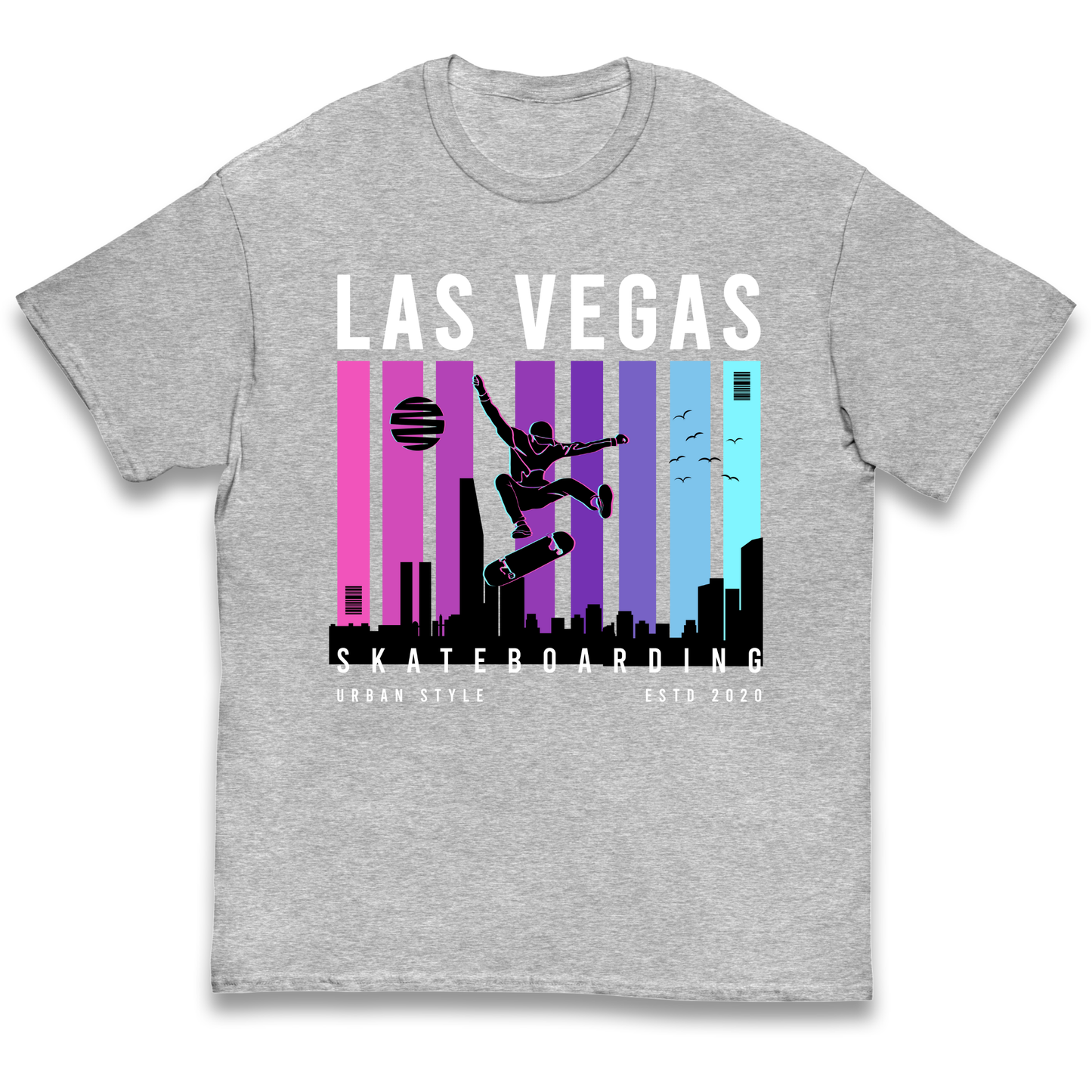 Las Vegas Skateboarding kids t shirt