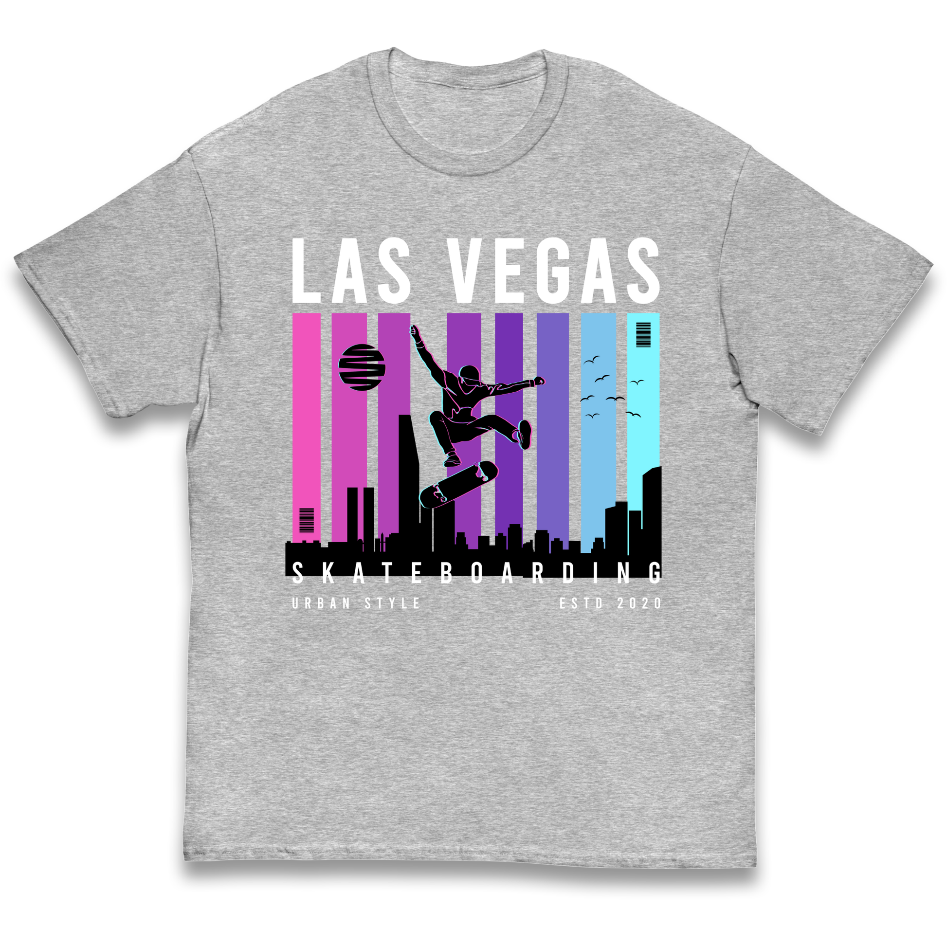 Las Vegas Skateboarding kids t shirt