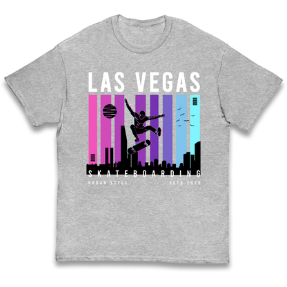 Las Vegas Skateboarding kids t shirt