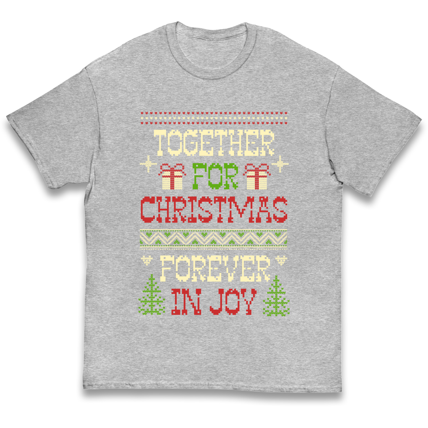 Together for Christmas Forever in Joy Christmas kids t shirt