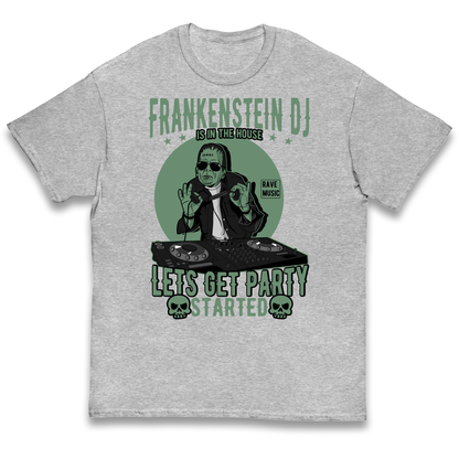 Frankenstein DJ kids t shirt