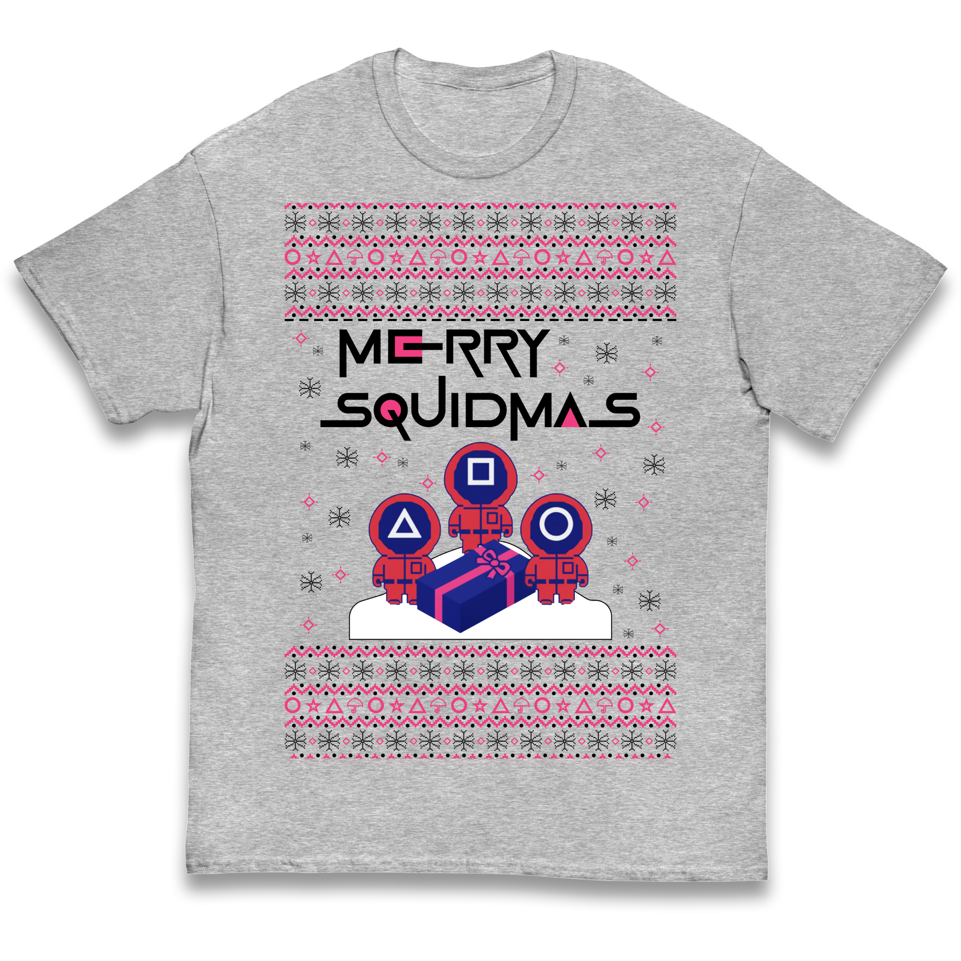 Squid Games Christmas Kids T Shirt