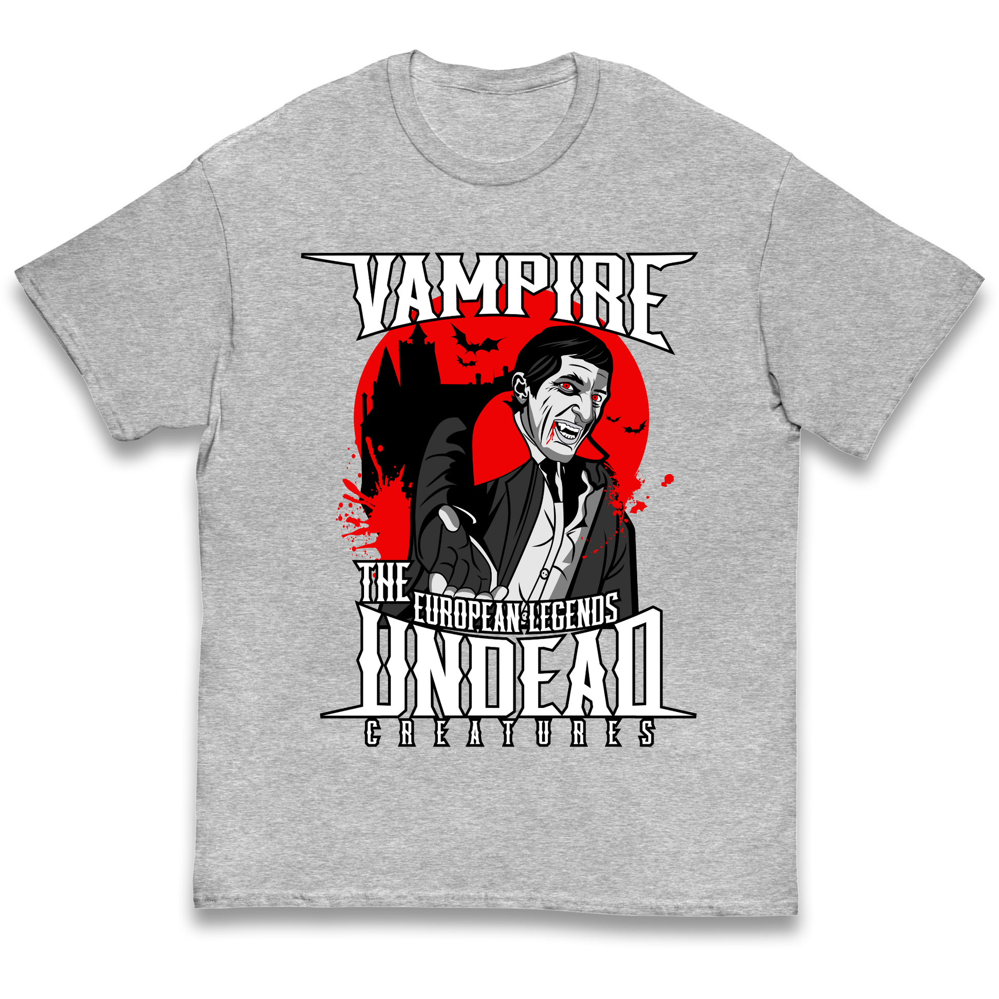 Vampire Undead kids t shirt