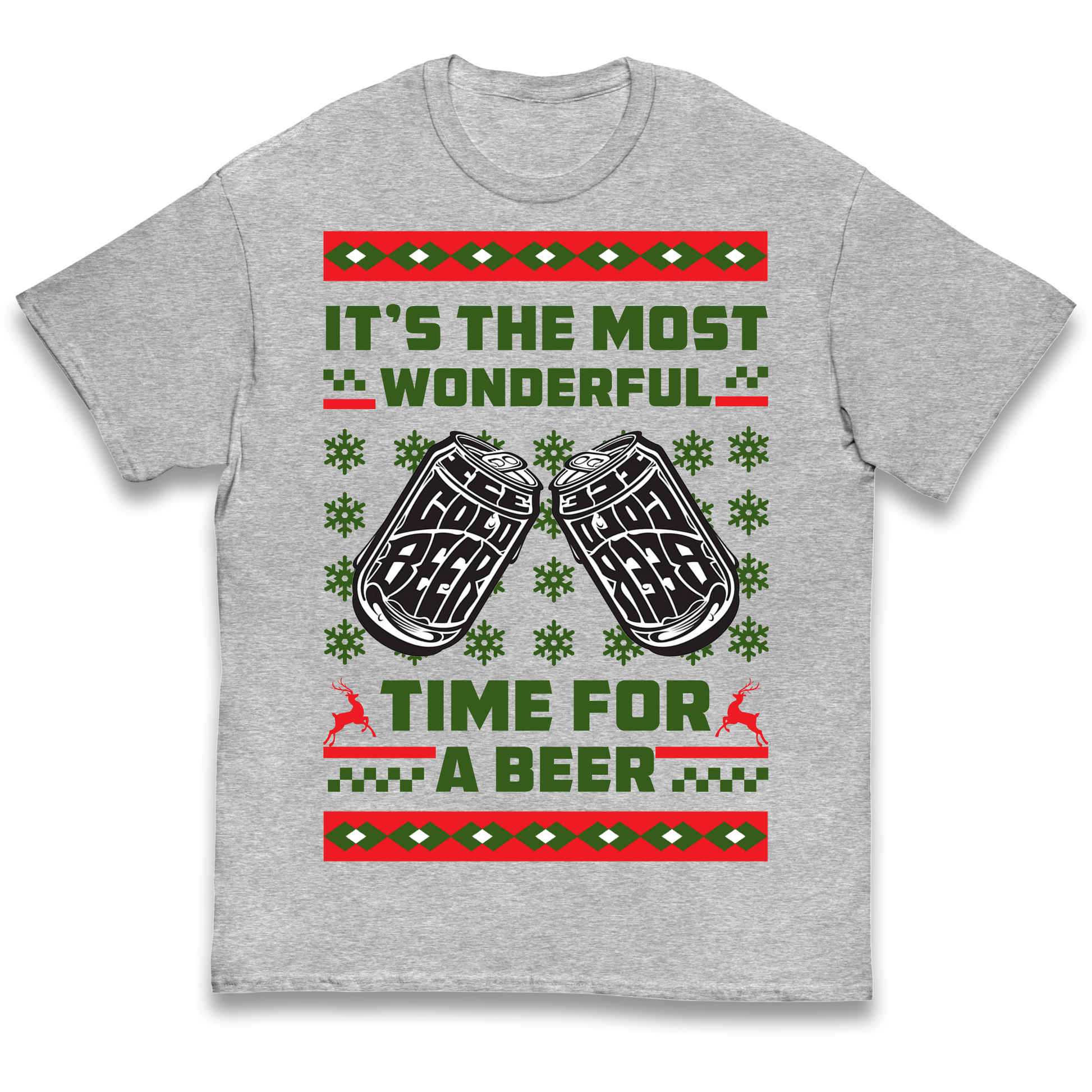 Its The Most Wonderful Time For A Beer Christmas kids t shirt