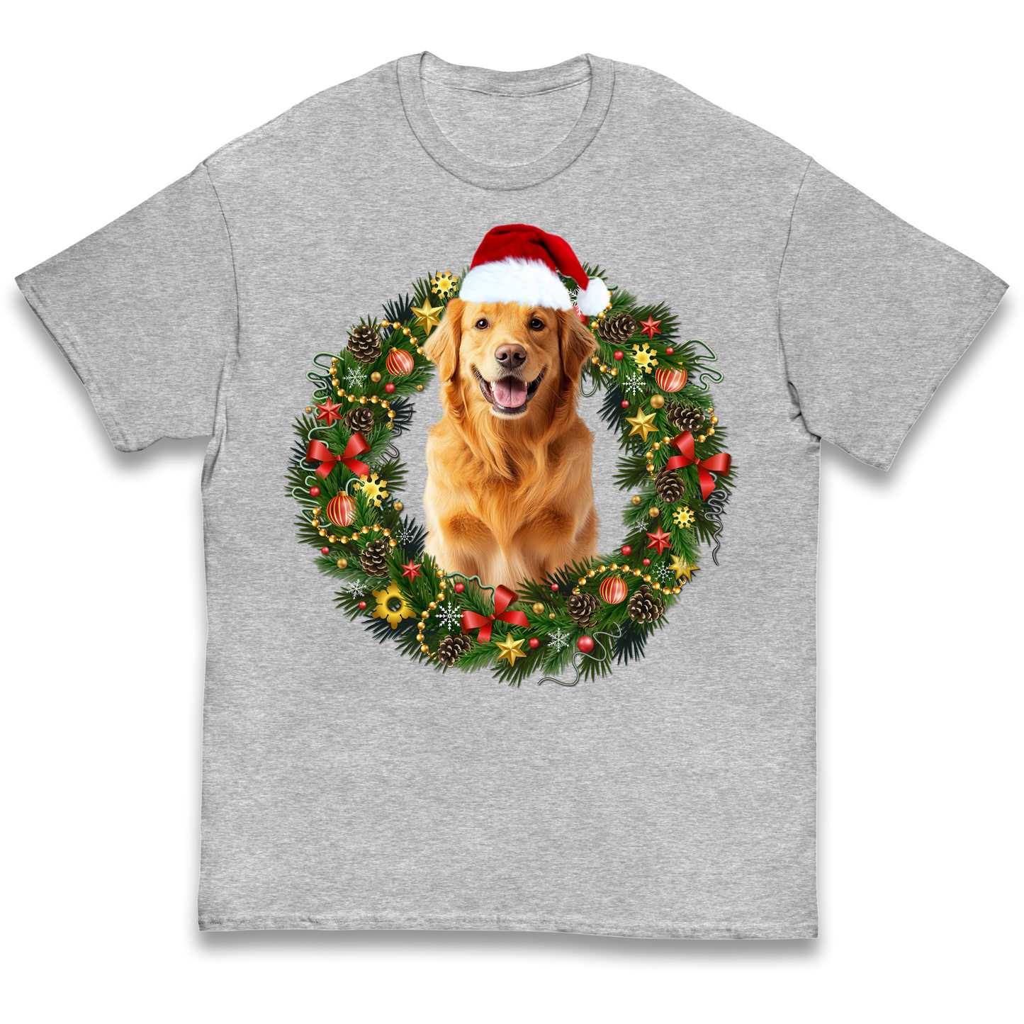 Dog Christmas kids t shirt