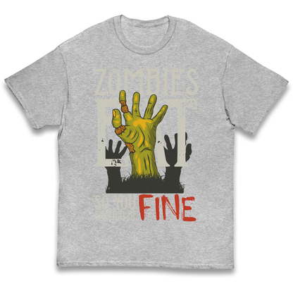 Zombies Eat kids t shirt