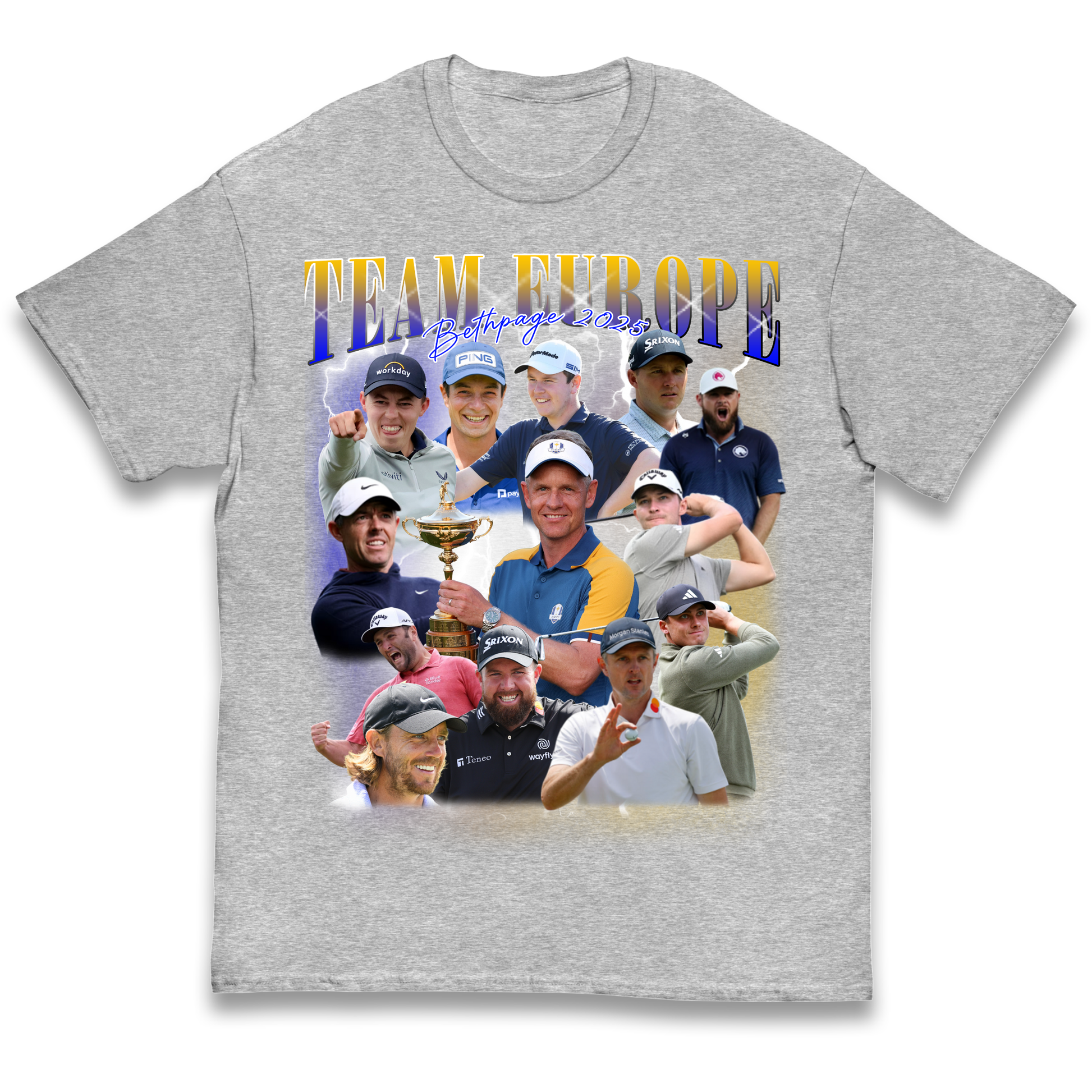 Ryder Cup 2025 Team Europe kids t shirt