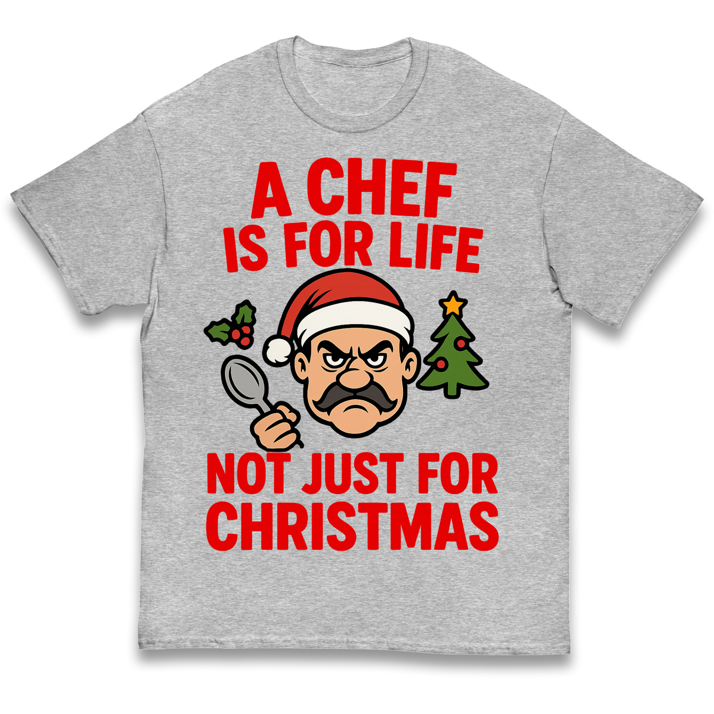 Chef Christmas Kids T Shirt
