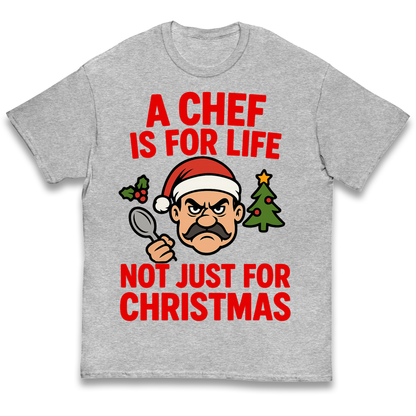 Chef Christmas Kids T Shirt