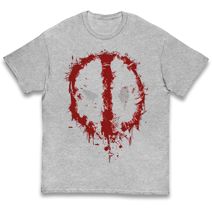 Marvel Deadpool Splatter Icon kids t shirt