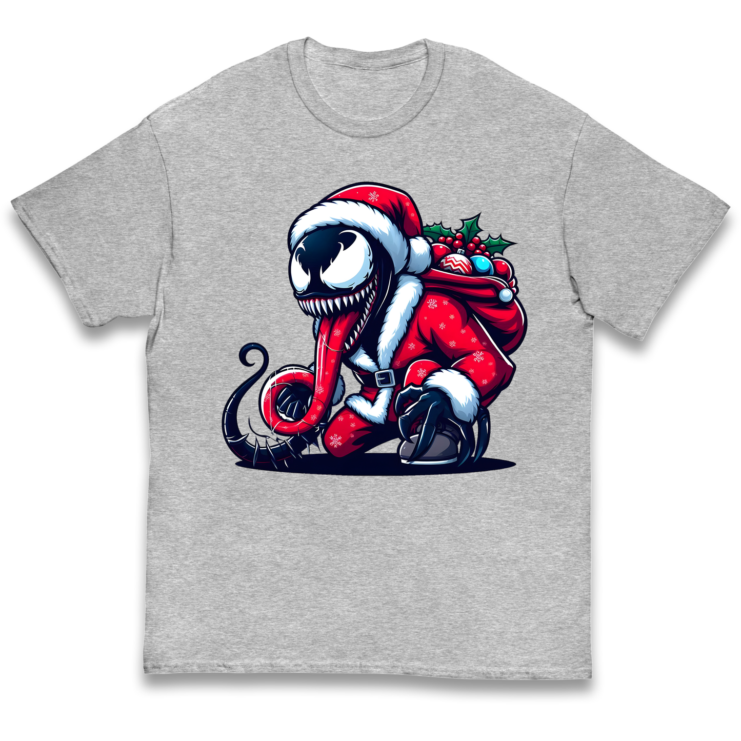 Venom Santa kids t shirt