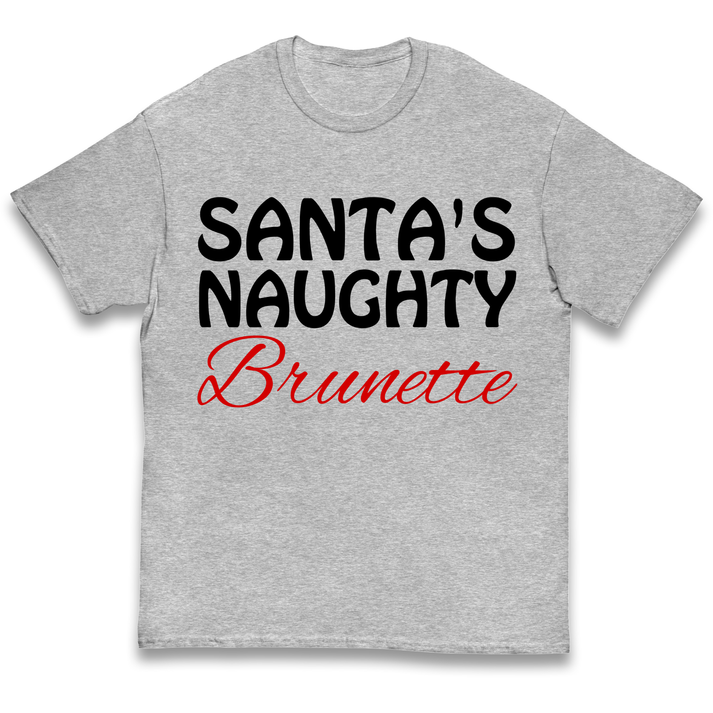 Naughty Brunette Kids T Shirt