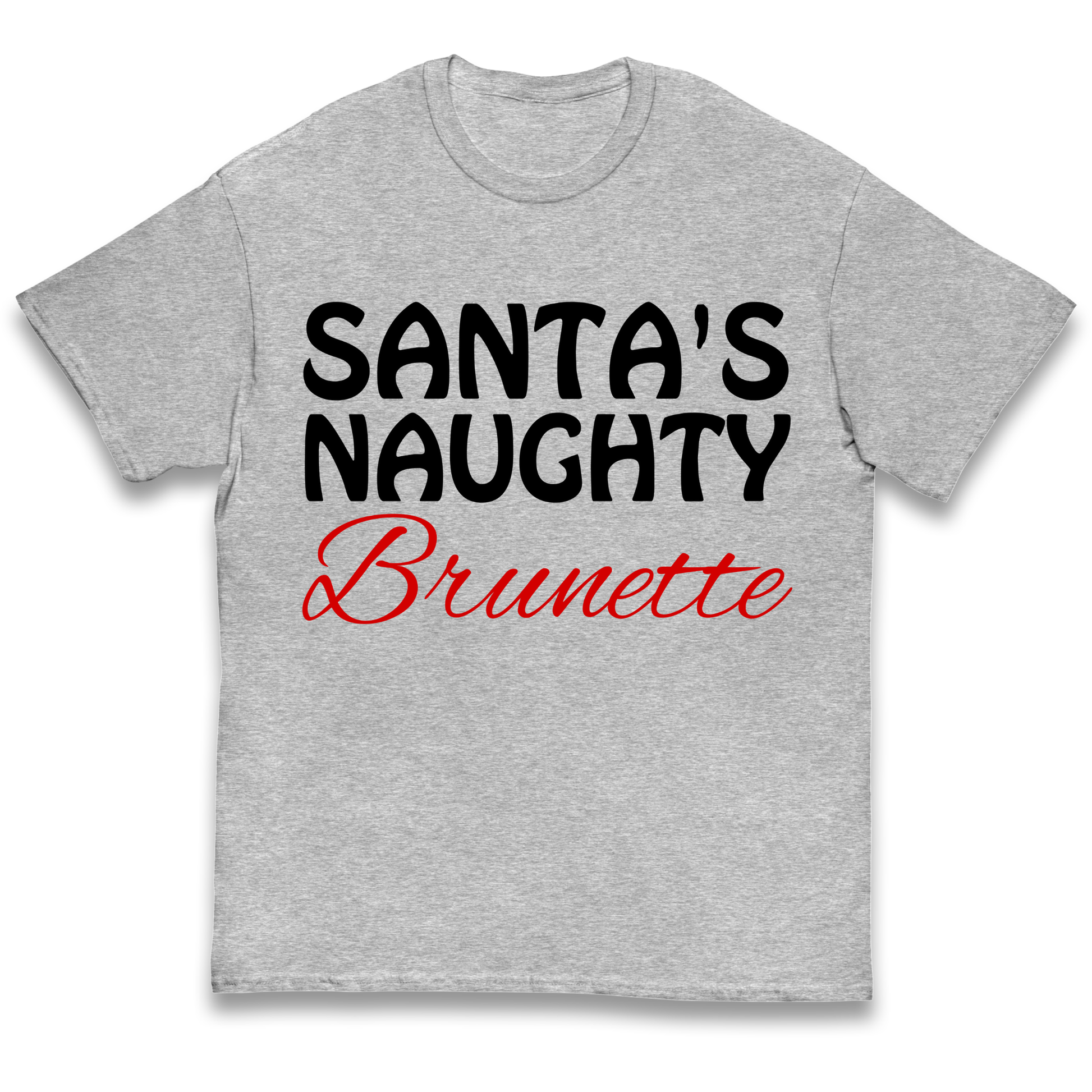 Naughty Brunette Kids T Shirt