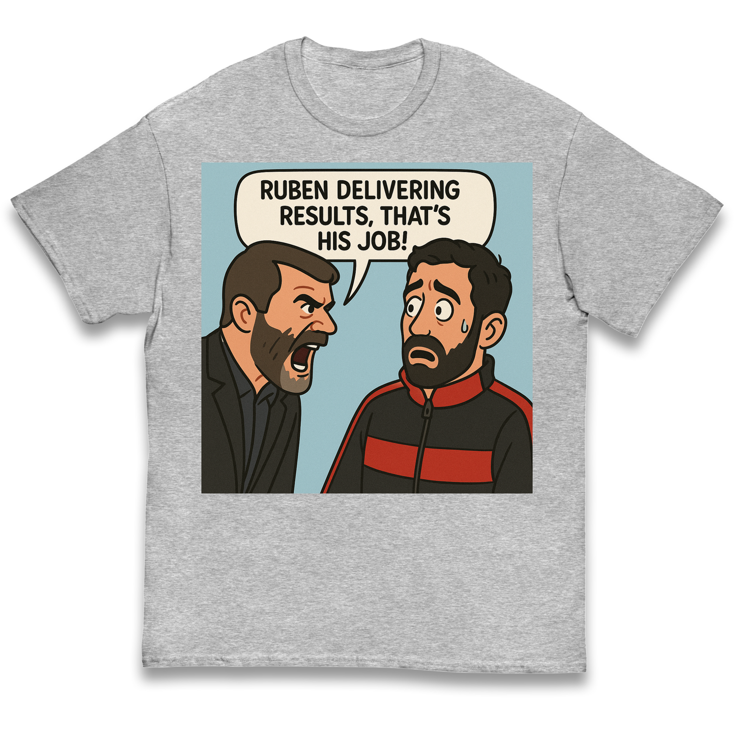Ruben Delivering Results That's His Job kids t shirt