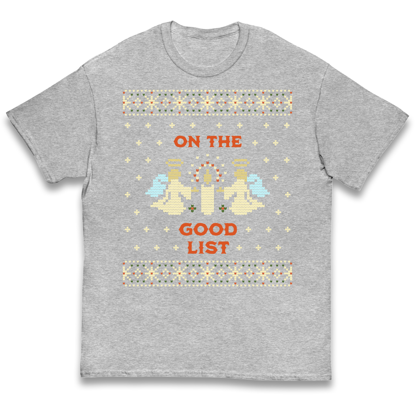 On The Good List Christmas kids t shirt