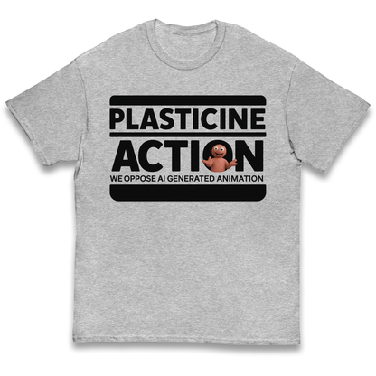 plasticine action kids t shirt