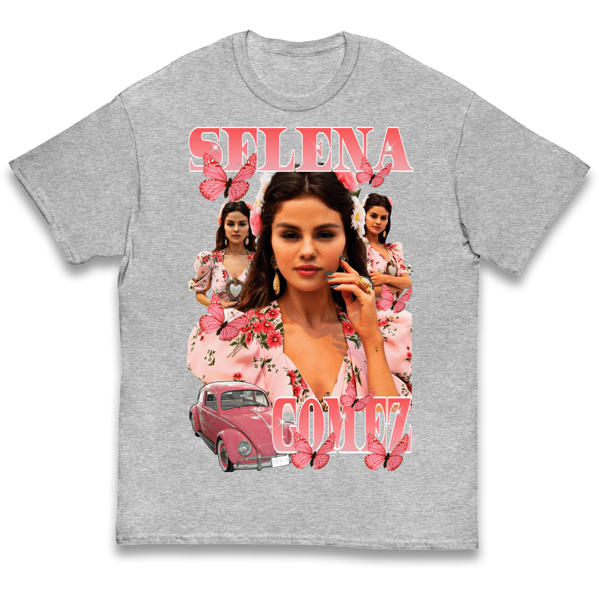 Selena Gomez Pink kids t shirt