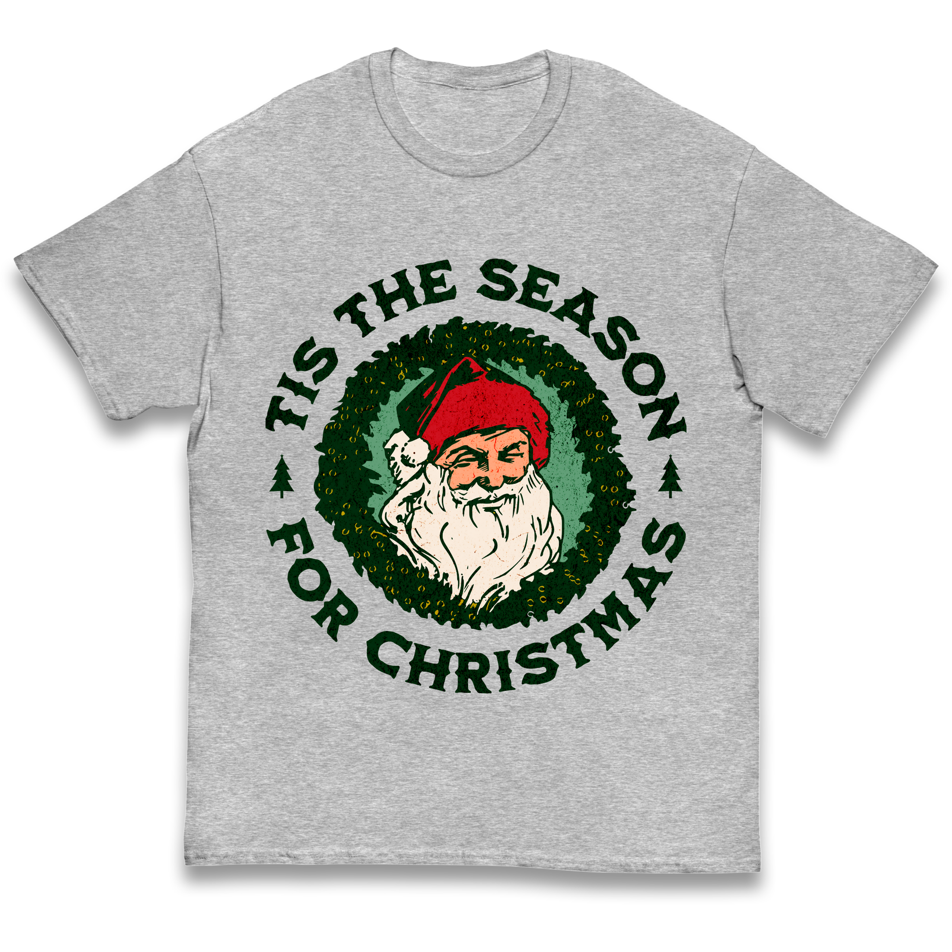 Tis The Season Santa Claus Christmas kids t shirt