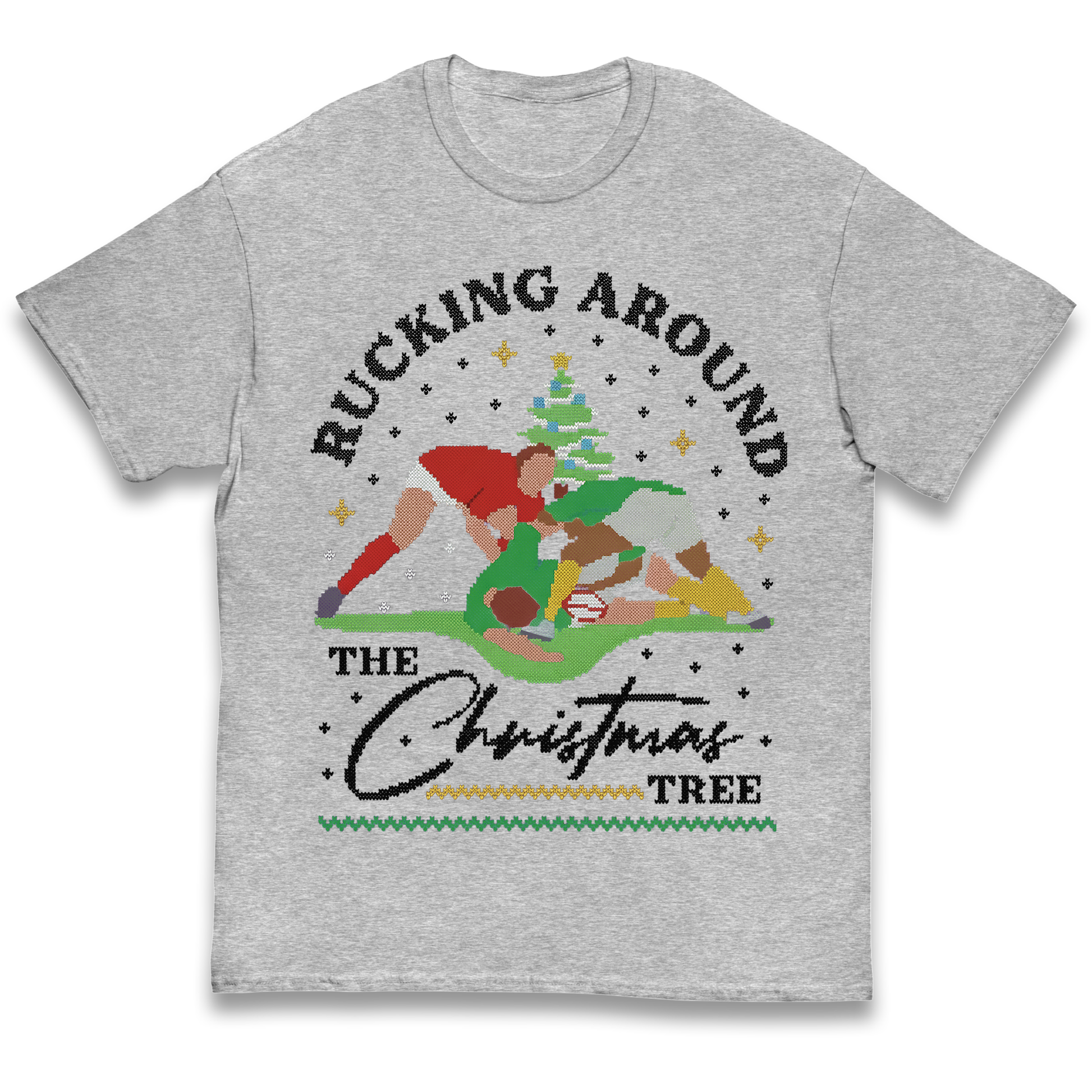 Rugby Christmas Kids T Shirt