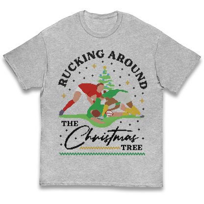 Rugby Christmas Kids T Shirt