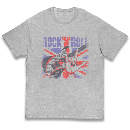 Rock N Roll Union Jack kids t shirt