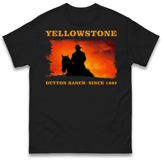 Yellowstone Dutton Ranch Since 1886 T Shirt