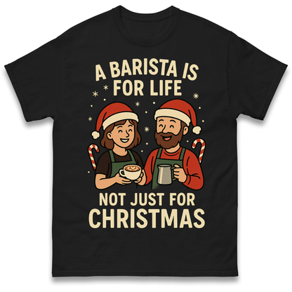Barista Christmas T Shirt