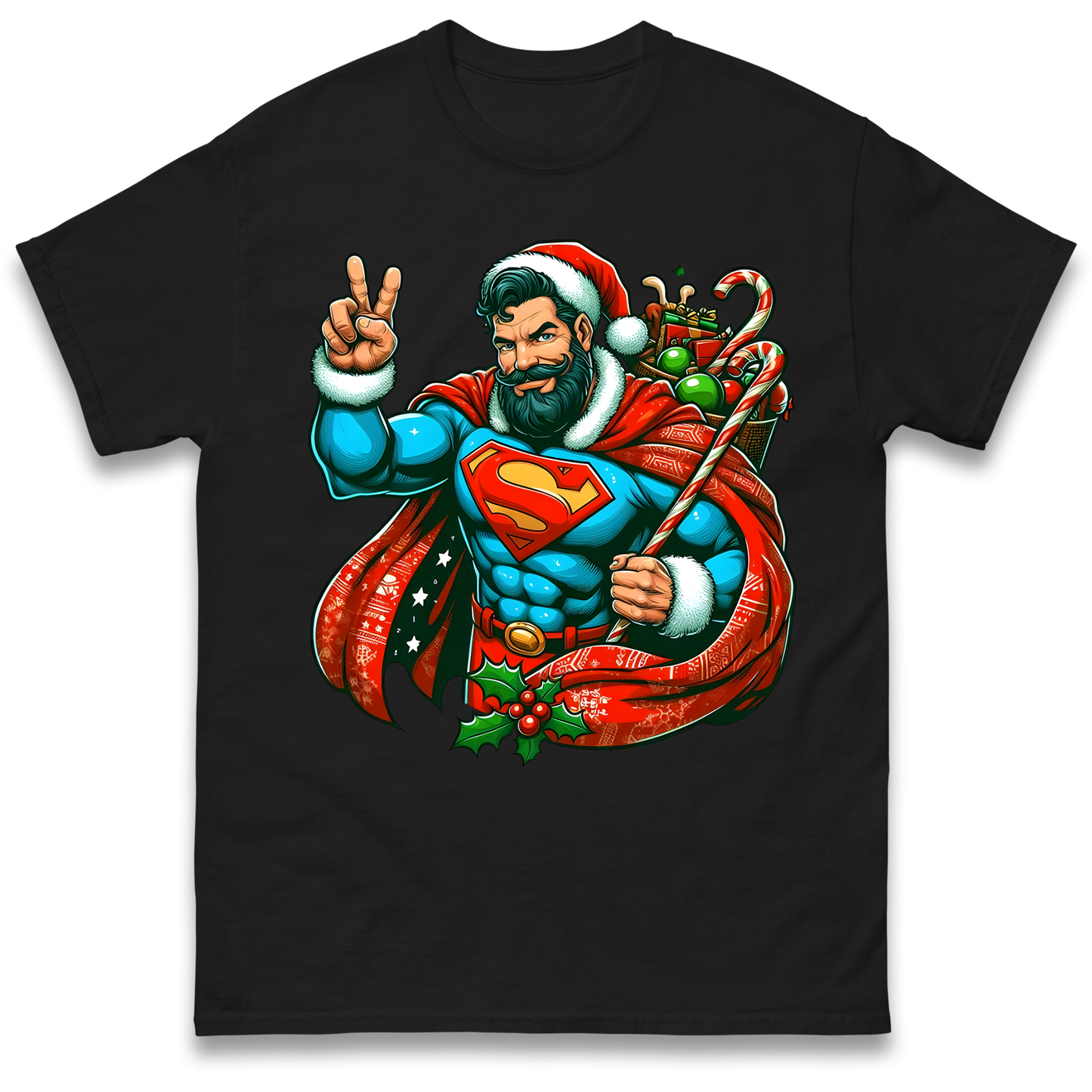 Superman Christmas T Shirt