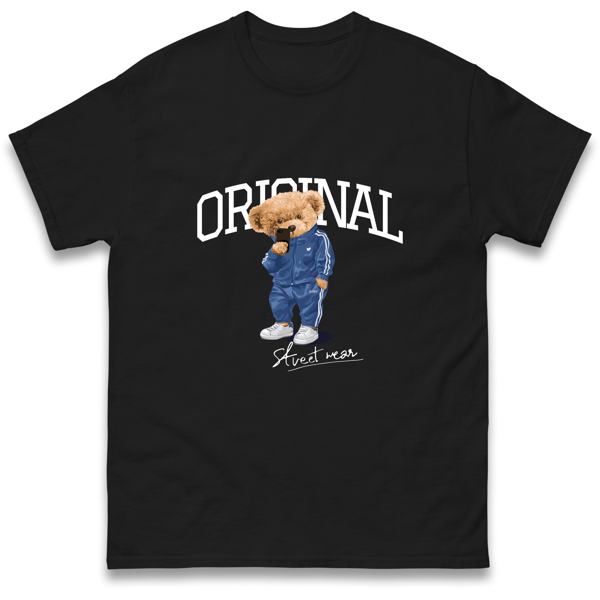 Teddy Bear Original Streetwear T Shirt