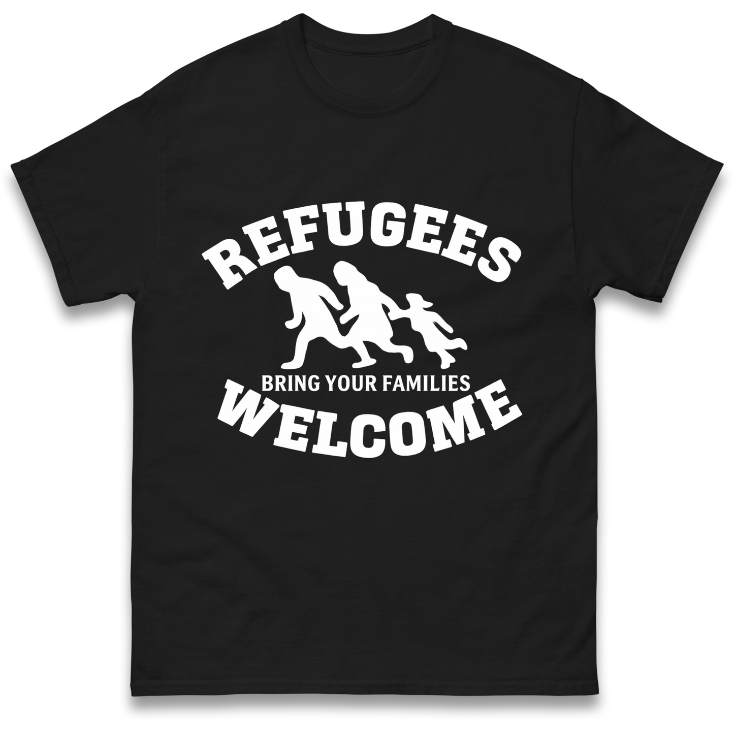 Refugees Welcome T Shirt