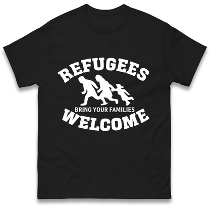 Refugees Welcome T Shirt