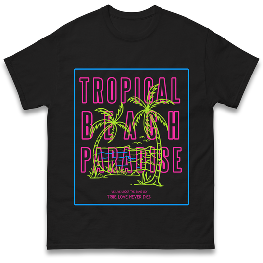 Tropical Beach Paradise T Shirt