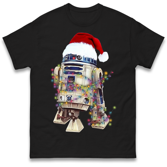 R2D2 Christmas Santa Christmas T Shirt
