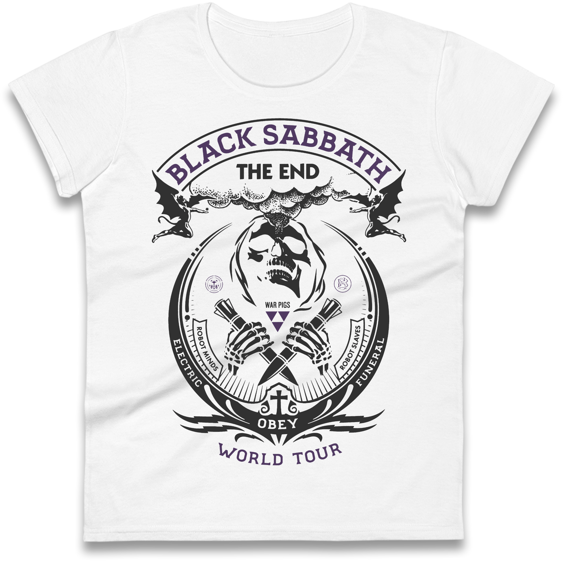 Black Sabbath The End World Tour Ladies Shirt