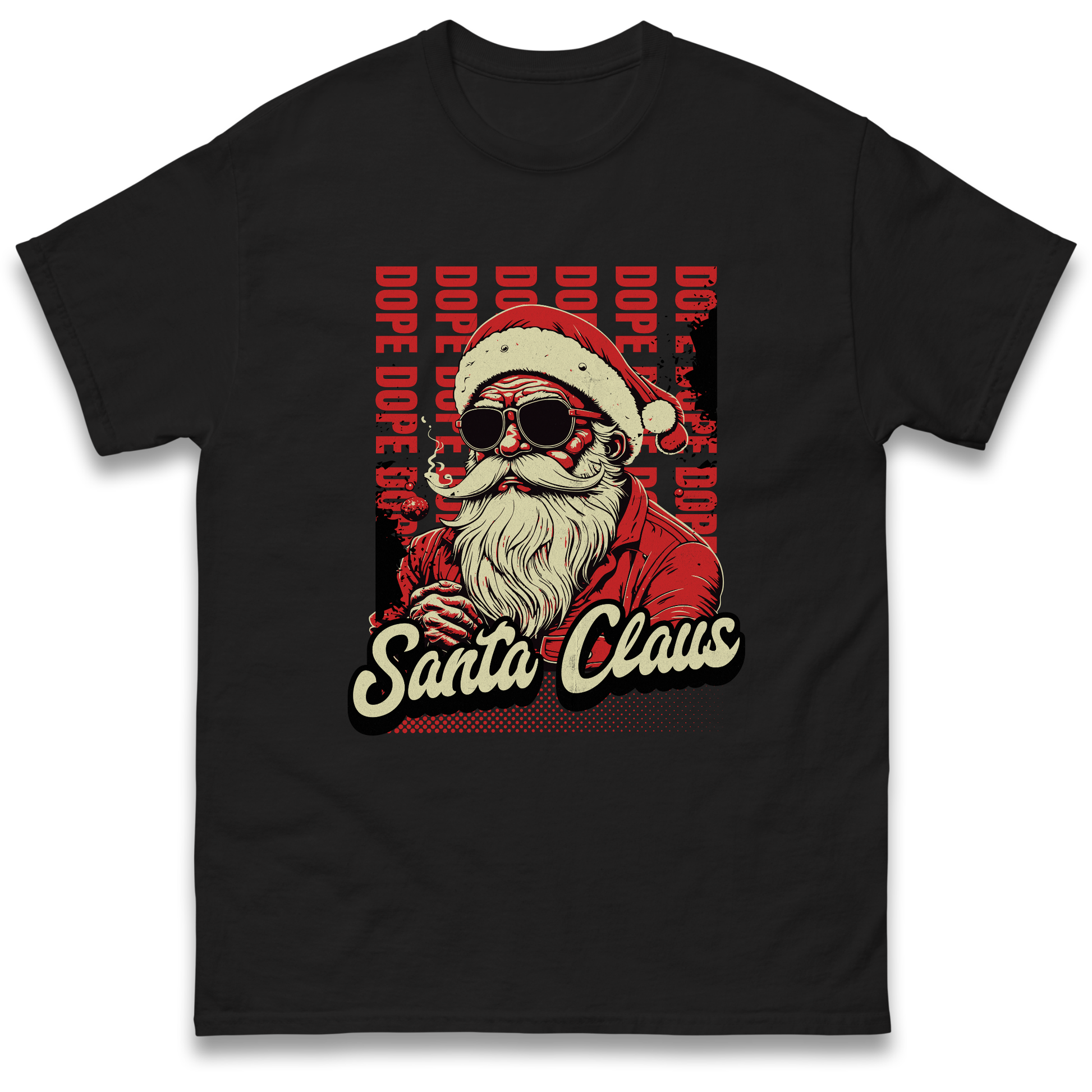 Dope Santa Claus T Shirt