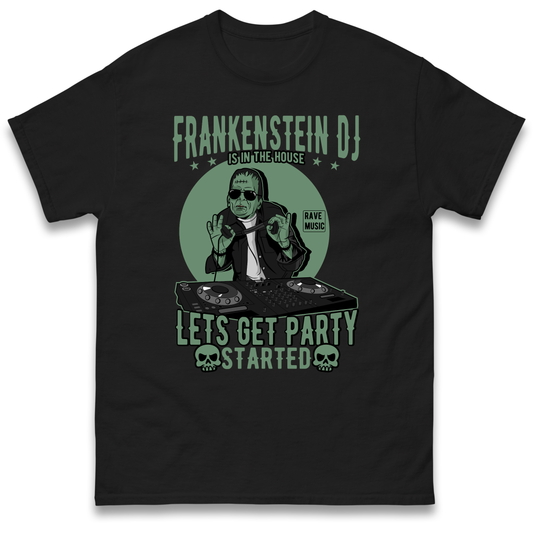 Frankenstein DJ T Shirt