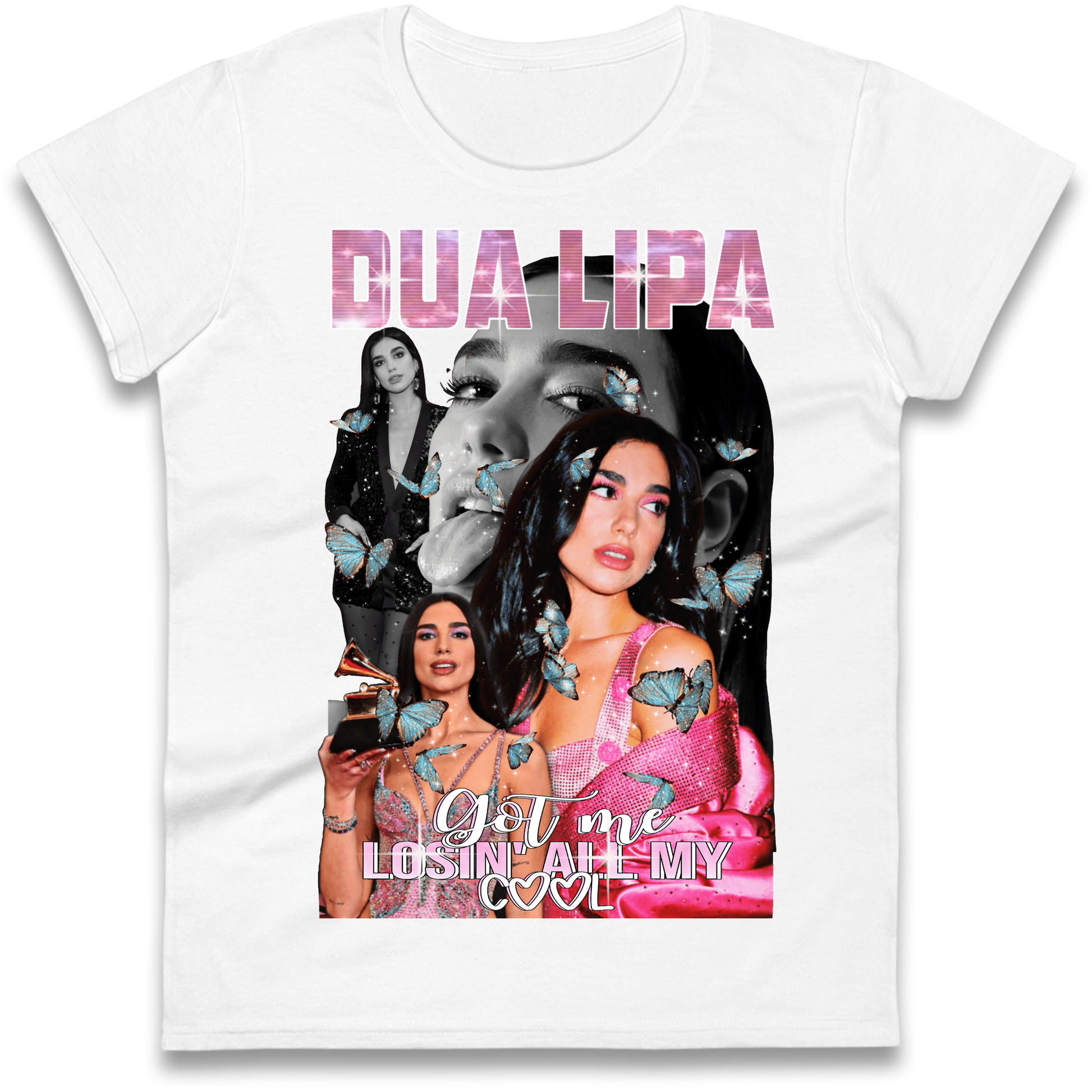 Dua Lipa Bootleg Ladies T Shirt 