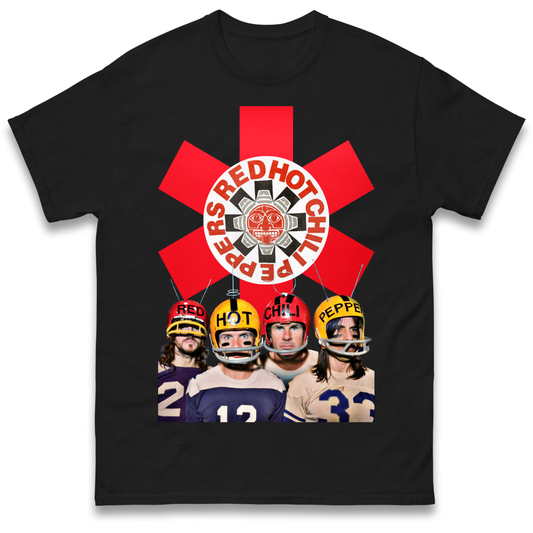 Red Hot Chilli Peppers American Football T Shirt