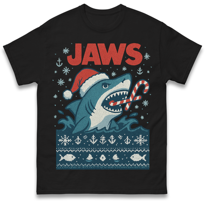 Jaws Christmas T Shirt