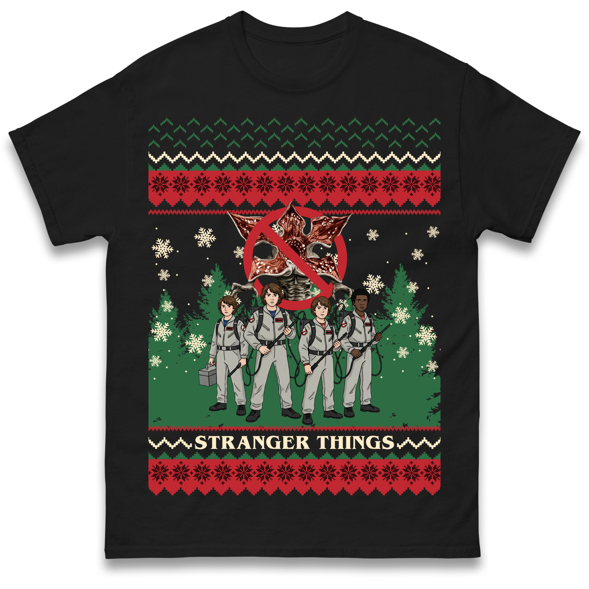 Stranger Things Demogorgon Christmas T Shirt