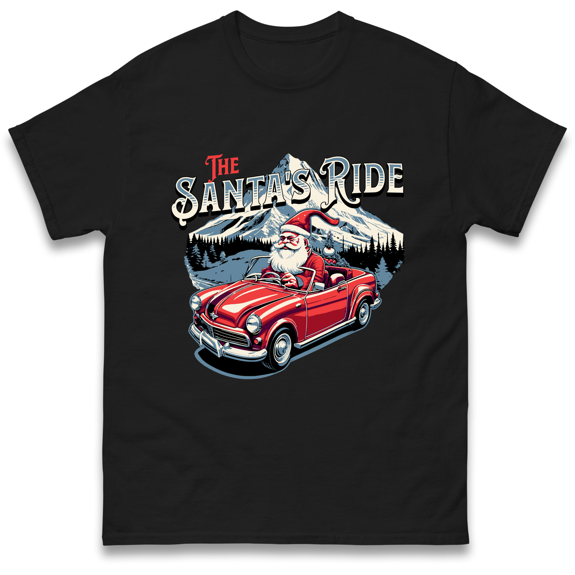 The Santas Ride Christmas T Shirt