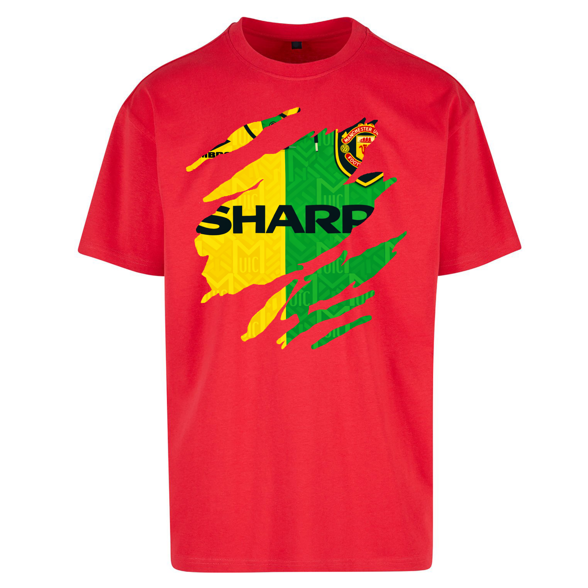 Manchester United Away Oversized T-Shirt