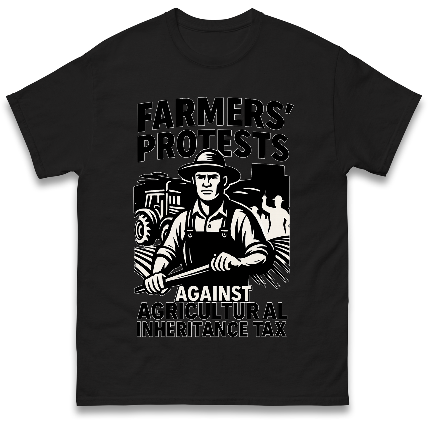 Farmers’ Protests Against Agricultural Inheritance Tax T Shirt